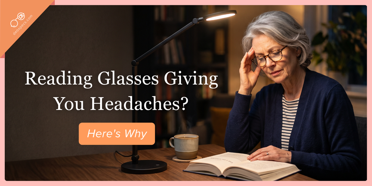 Reading Glasses Giving You Headaches? Here's Why