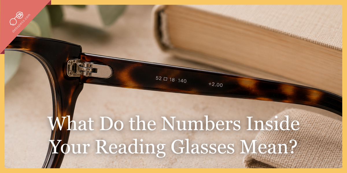 What Do the Numbers Inside Your Reading Glasses Mean?