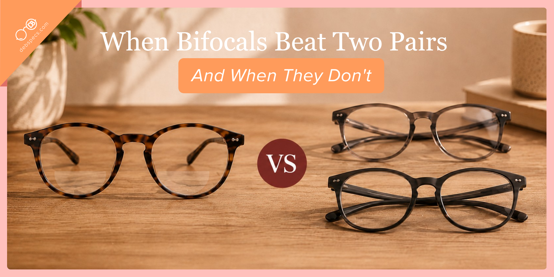 Bifocals vs Two Pairs of Reading Glasses: An Honest Comparison