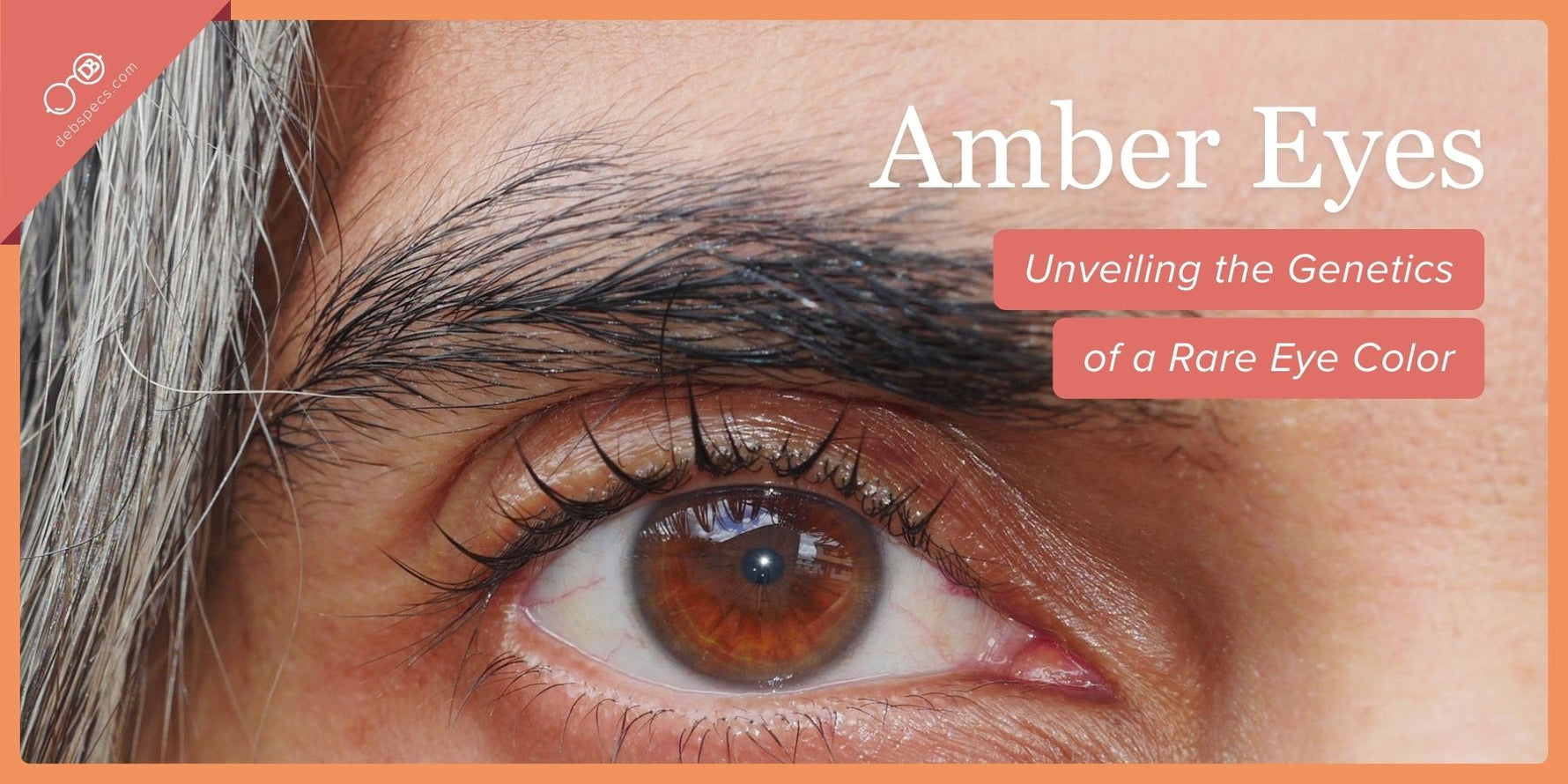 ​Amber Eyes: Unveiling the Genetics of a Rare Eye Color