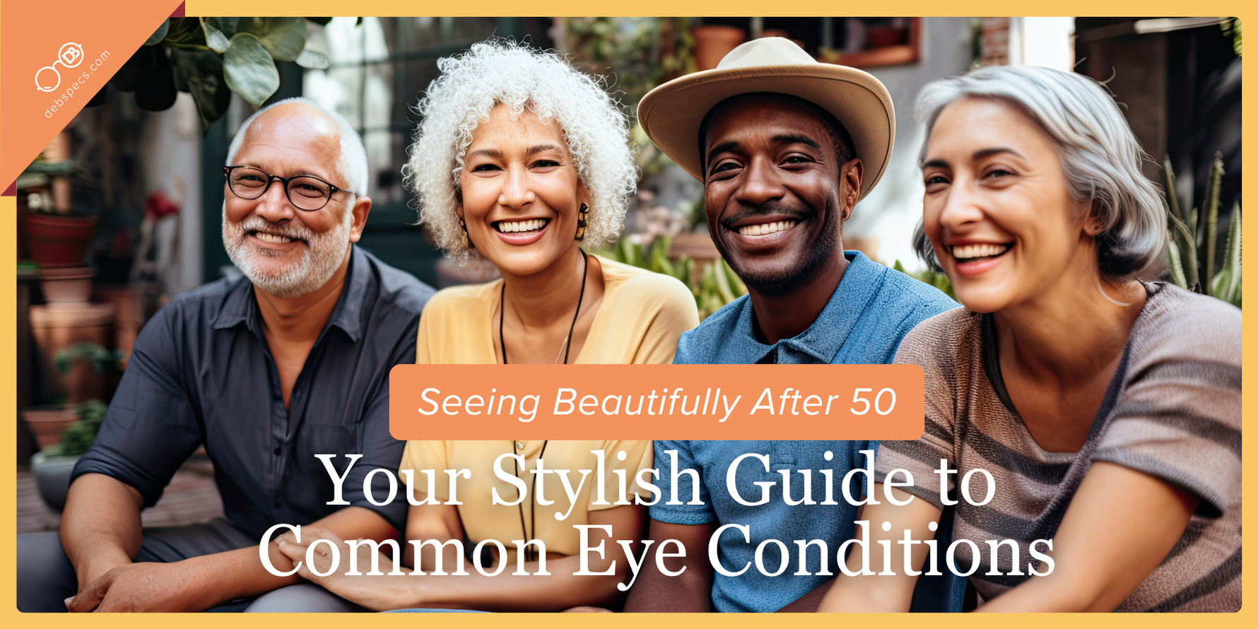 Seeing Beautifully After 50 - Your Stylish Guide to Common Eye Conditions