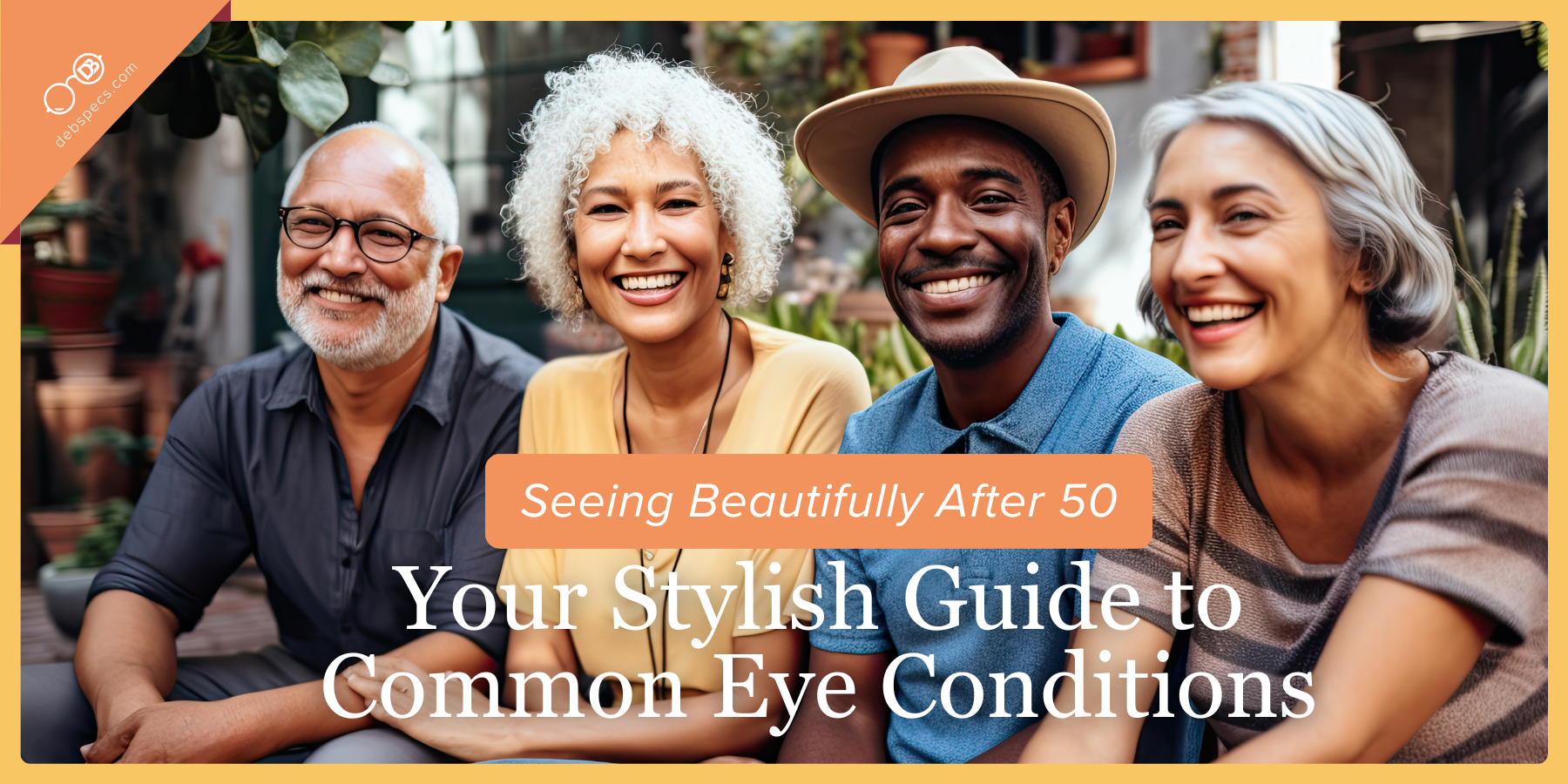 Seeing Beautifully After 50 - Your Stylish Guide to Common Eye Conditions