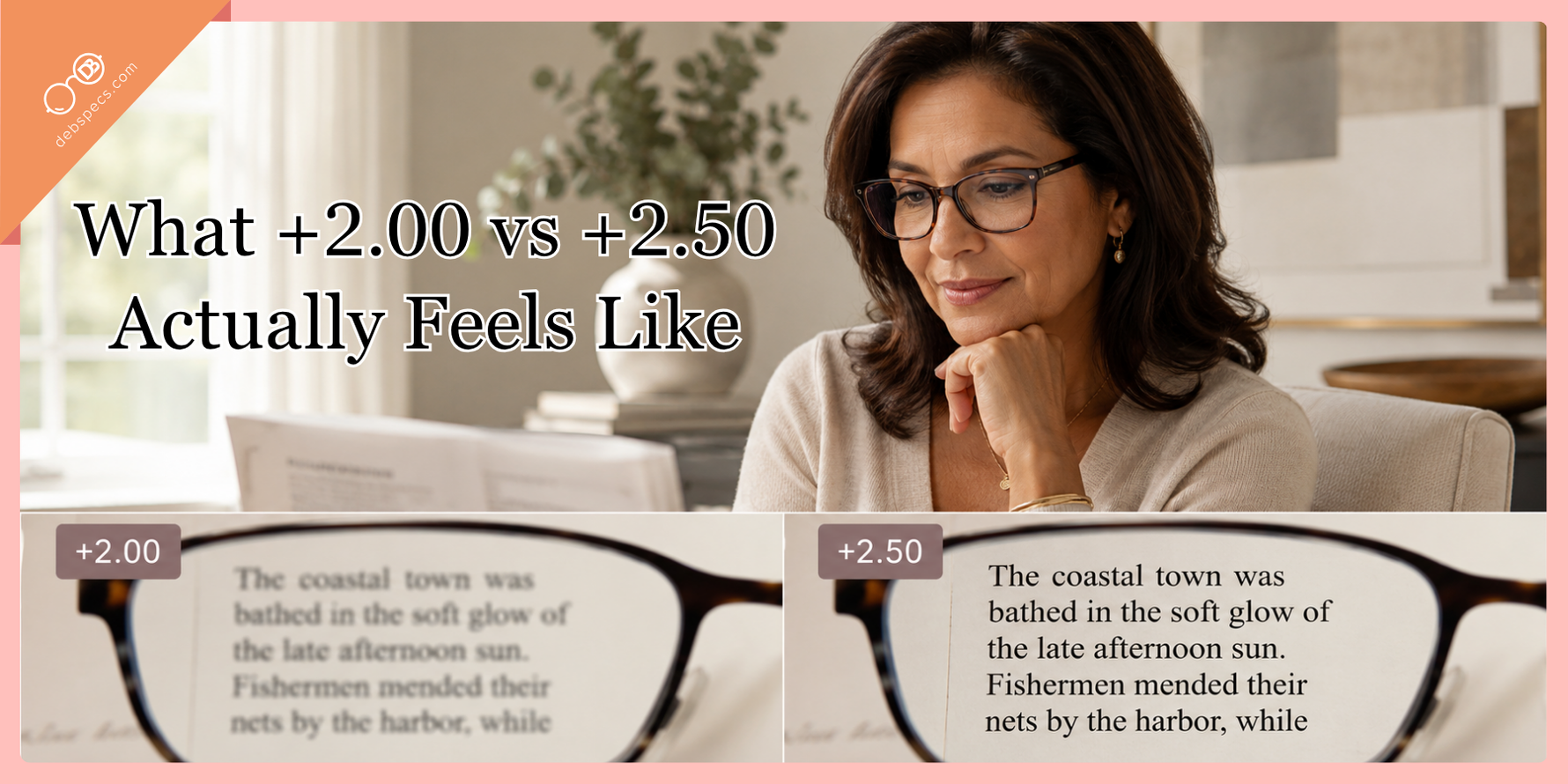 What +2.00 vs +2.50 Actually Feels Like