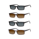 DebSpecs eyewear product style 3944 Rectangle Mens Plastic