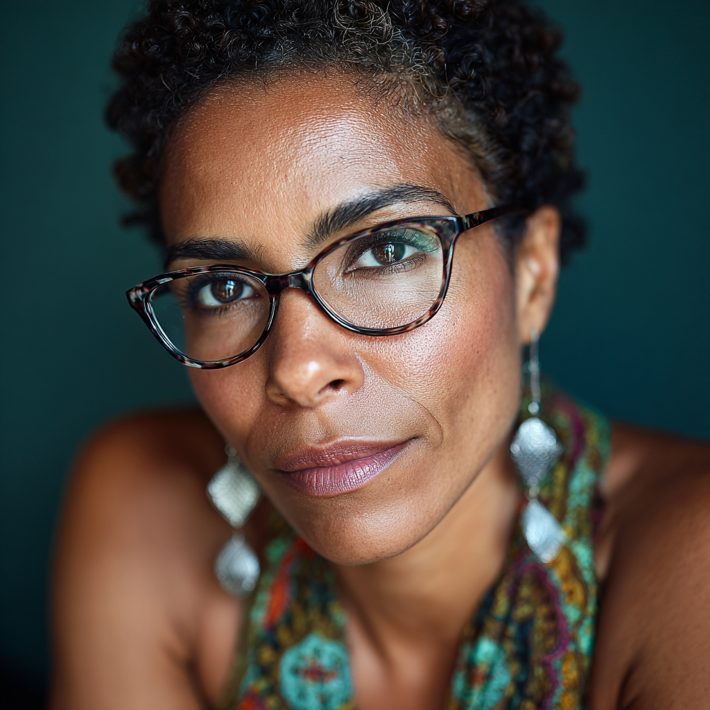 DebSpecs eyewear product style 40 year old black woman wearing reading glasses v 7 685c3e03 a167 424f 91f5 41e80e70a7d8 0