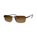 DebSpecs eyewear product style 4280 Rectangle Metal Mens Matte Black Average