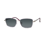 DebSpecs eyewear product style 4464 Women Lilac and Silver black tint medium