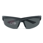 DebSpecs Bifocal safety sun readers Black front folded view