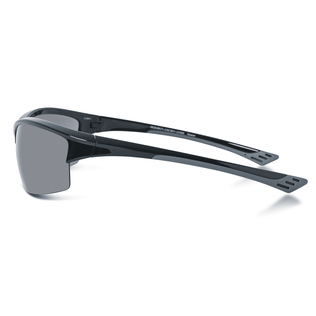 DebSpecs Bifocal safety sun readers Black side view