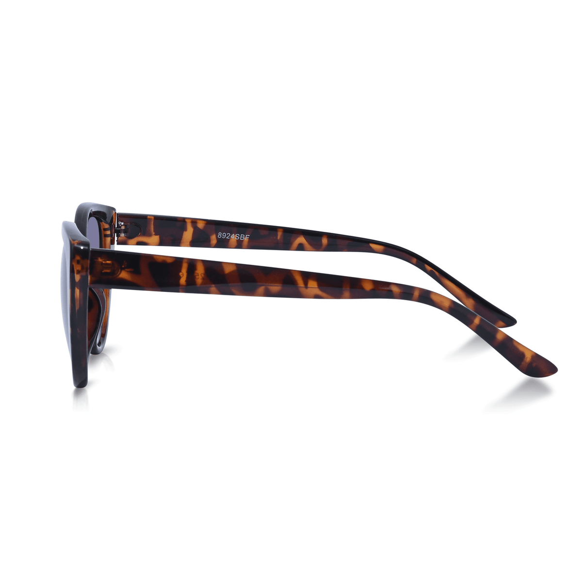 DebSpecs Bifocal sun Brown Tortoise side view eyewear