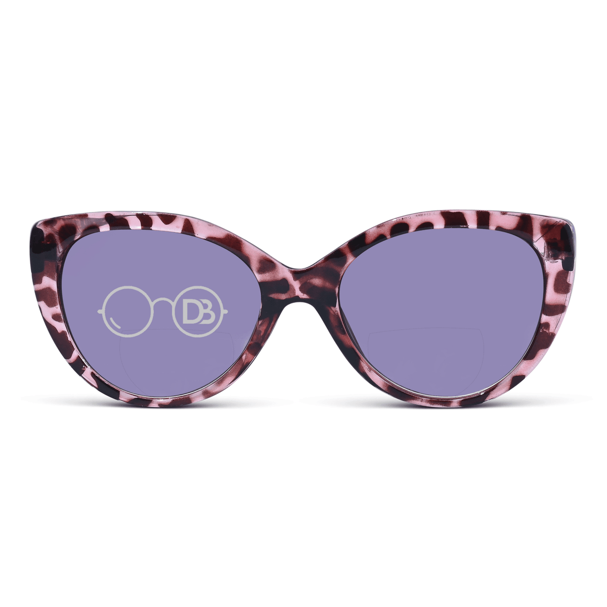 DebSpecs Bifocal sun Cream Tortoise front view eyewear