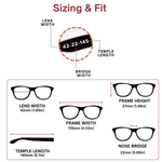 DebSpecs Blues Music Sizing eyewear