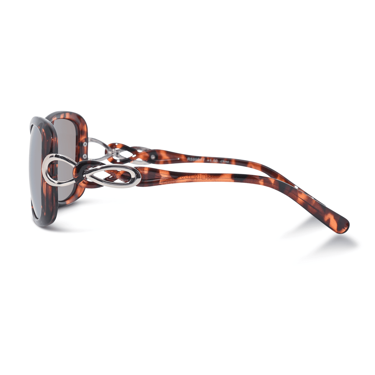 DebSpecs Chic Bifocal Sunglasses Readers oc 599bf Tortoise side view