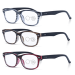 DebSpecs Classic 3 Stud Rectangle Reader ocr444s product group eyewear