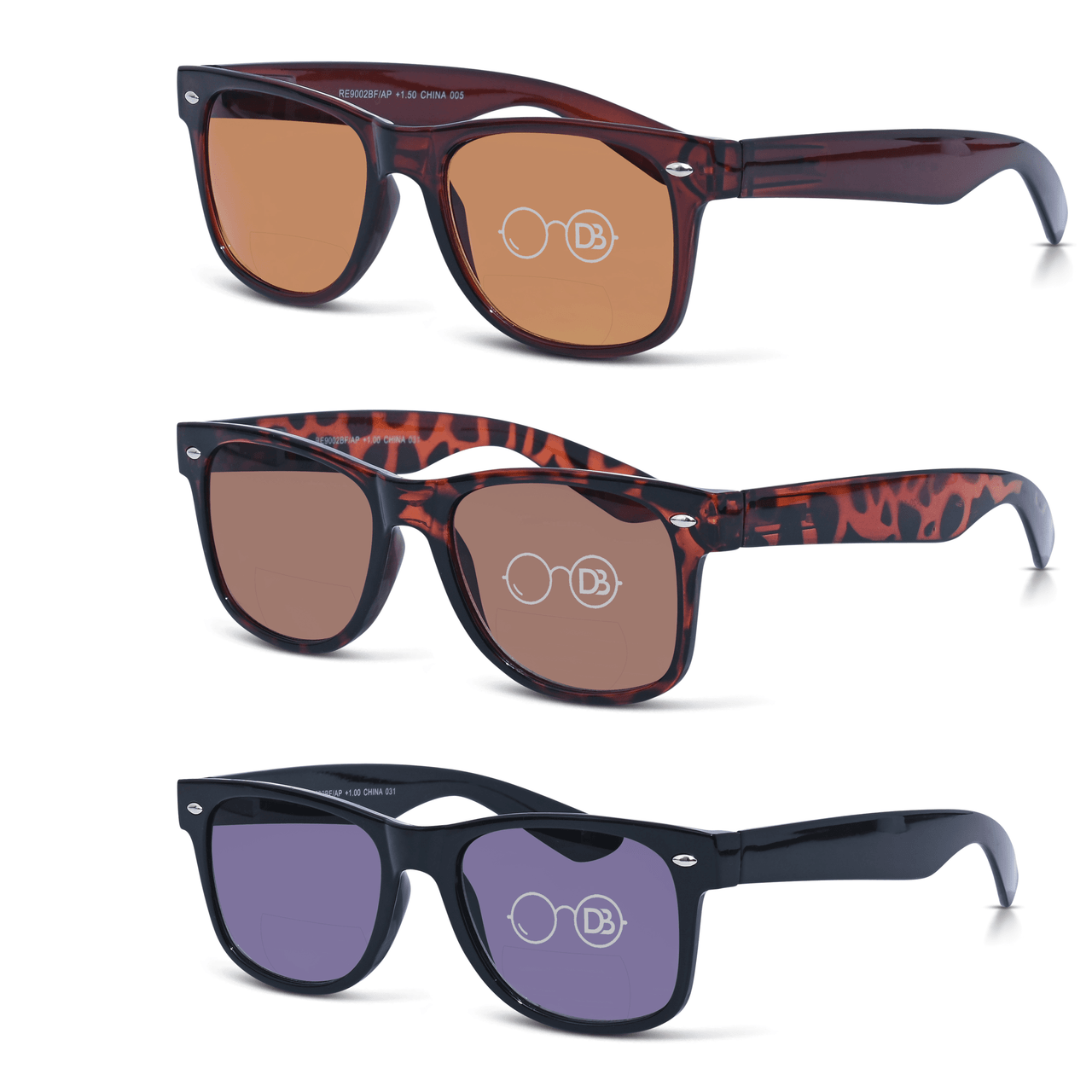 DebSpecs Classic Bifocal Sunglasses Readers pa9002 bfap product group