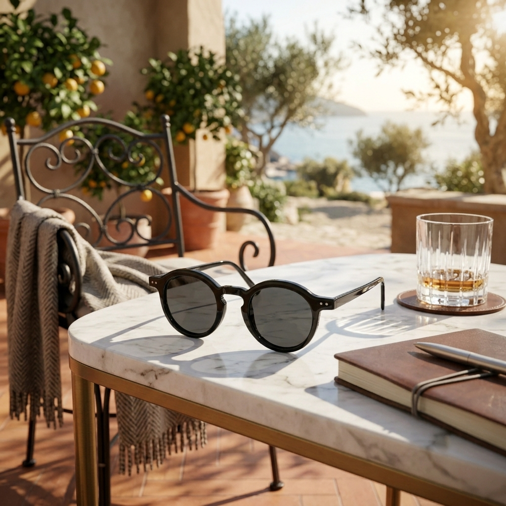 DebSpecs Classical Music black sun high power product shot eyewear