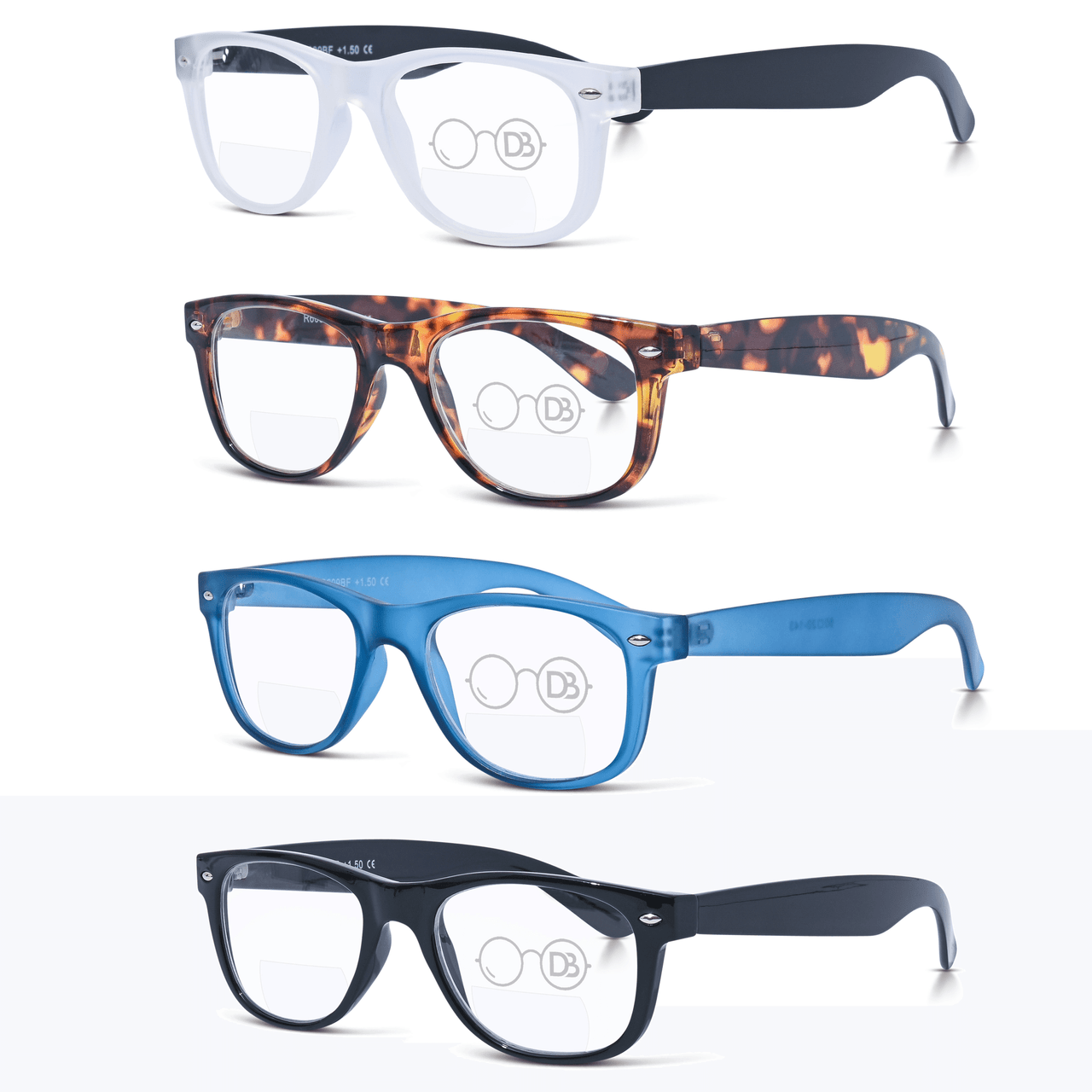 DebSpecs Designer Rectangle Bifocal Readers OC609bf product group