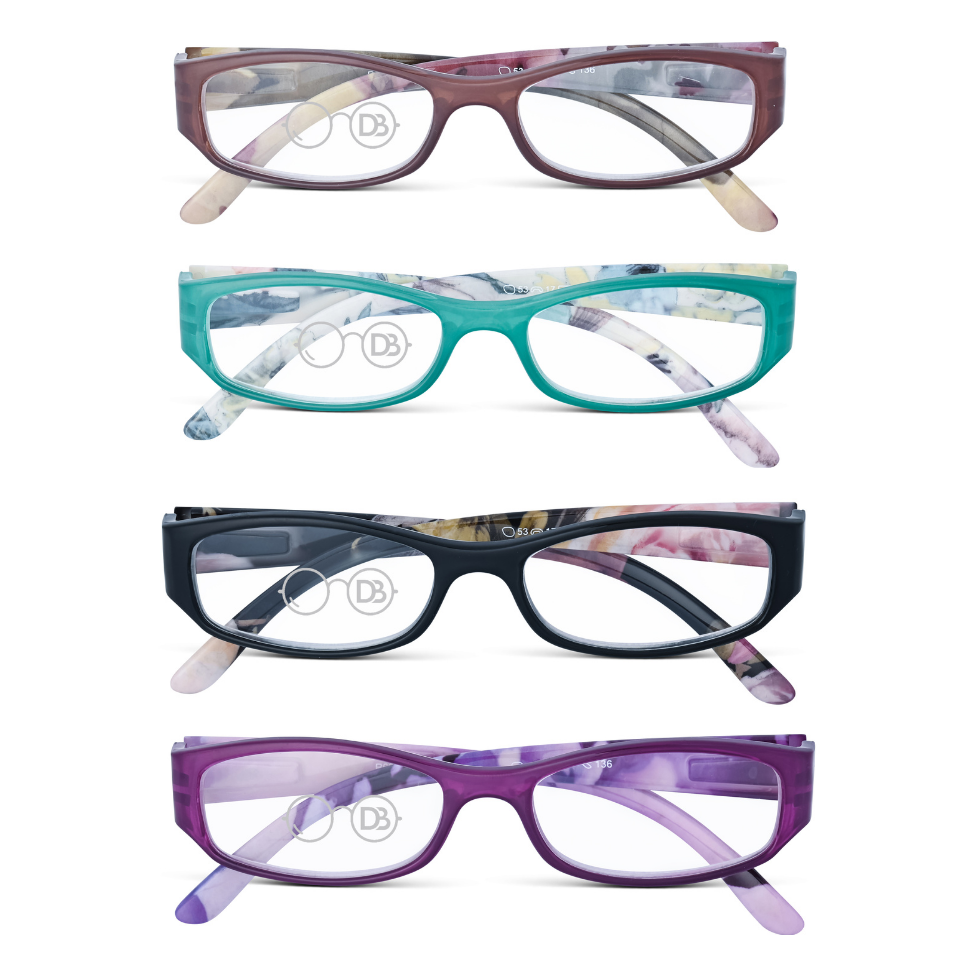 DebSpecs ER Capri front folded view eyewear
