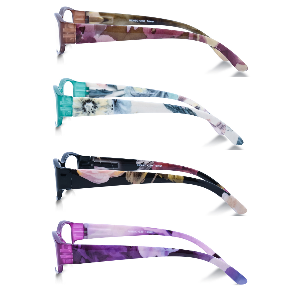 DebSpecs ER Capri front view side view eyewear