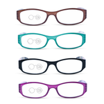 DebSpecs ER Capri front view eyewear