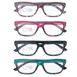 DebSpecs ER Glitter front folded view eyewear