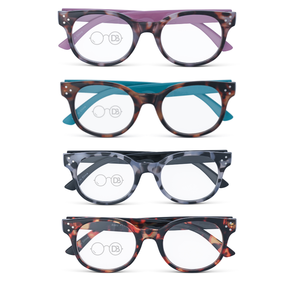 DebSpecs ER Iris front folded view eyewear