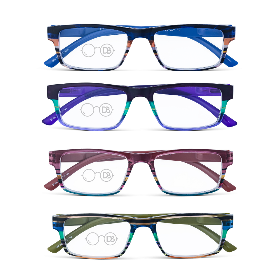 DebSpecs ER Nautical front folded view eyewear