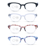 DebSpecs ER Plume front view eyewear