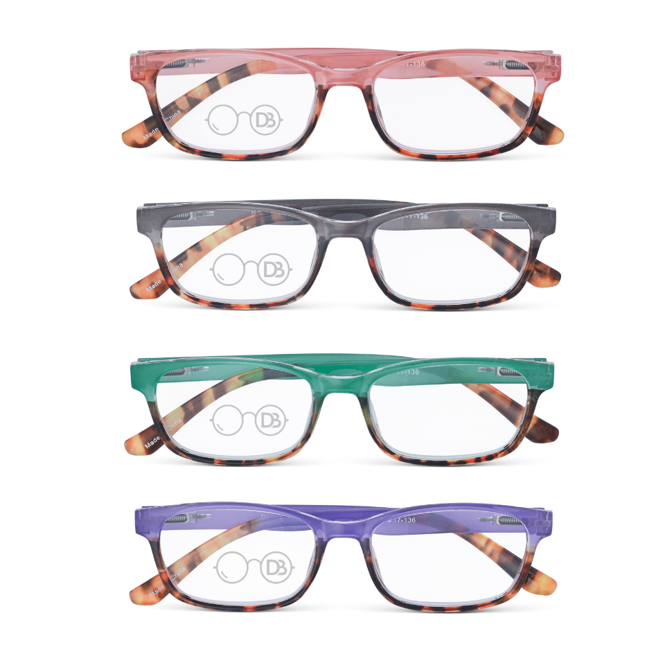 DebSpecs ER Radiance front folded view eyewear