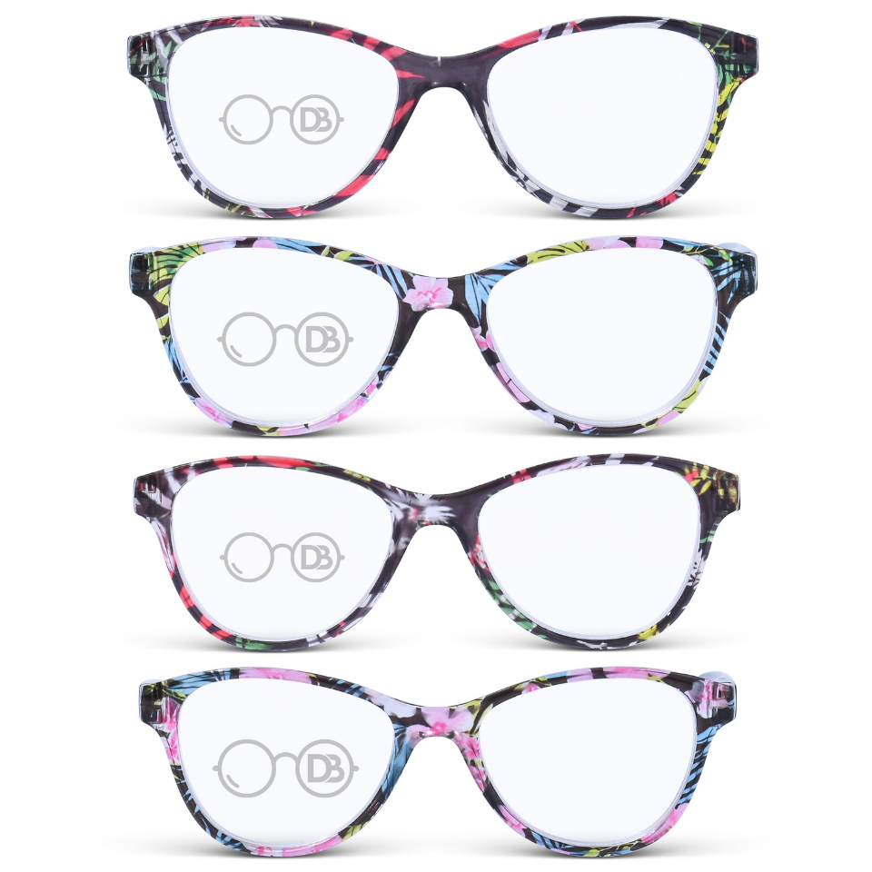 DebSpecs ER Rainforest front view eyewear
