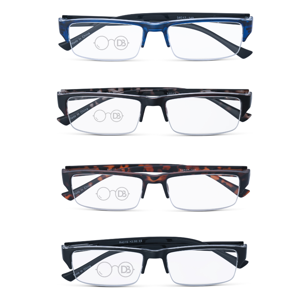DebSpecs ER Sage front folded view eyewear