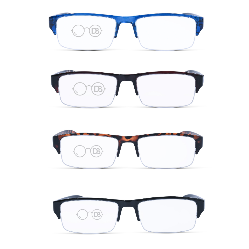 DebSpecs ER Sage front view eyewear