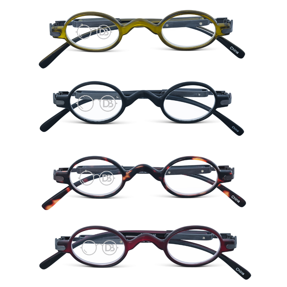DebSpecs ER Successful front folded view eyewear