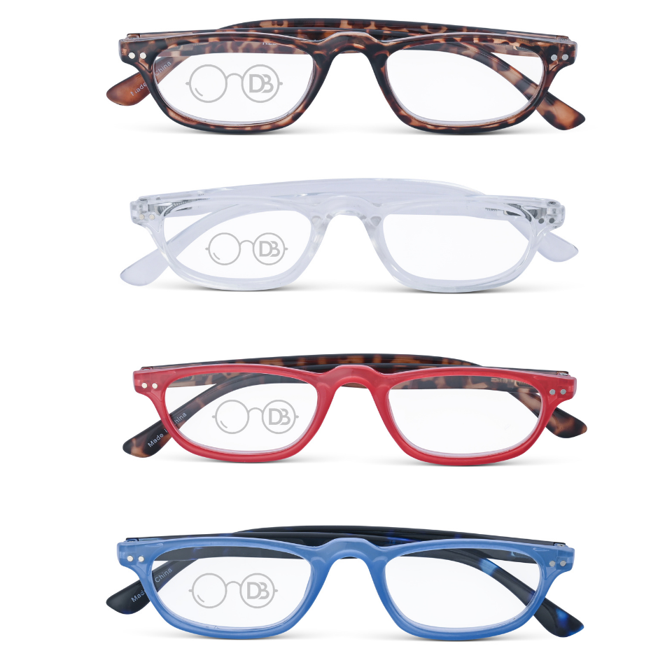 DebSpecs ER Tuscany 2 front folded view eyewear