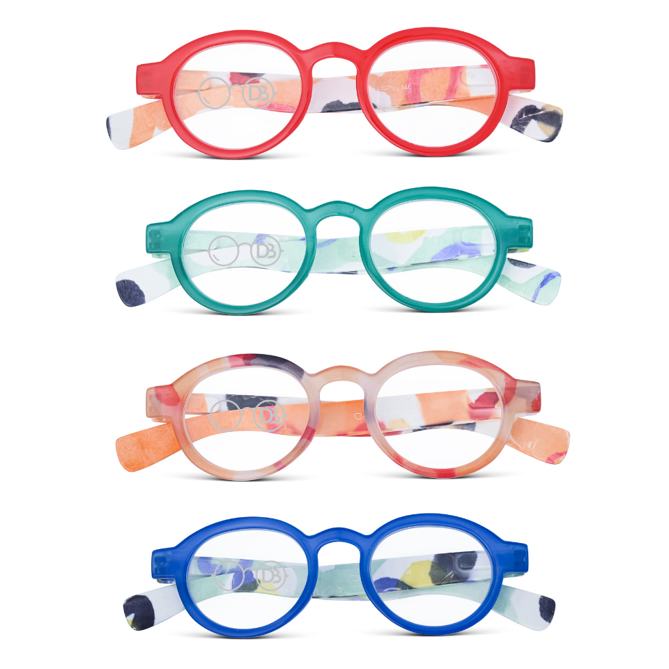 DebSpecs ER Zany front folded view eyewear