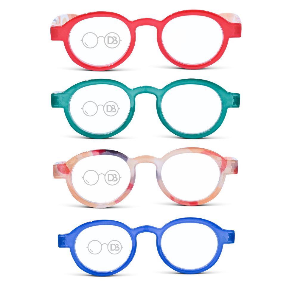 DebSpecs ER Zany front view eyewear