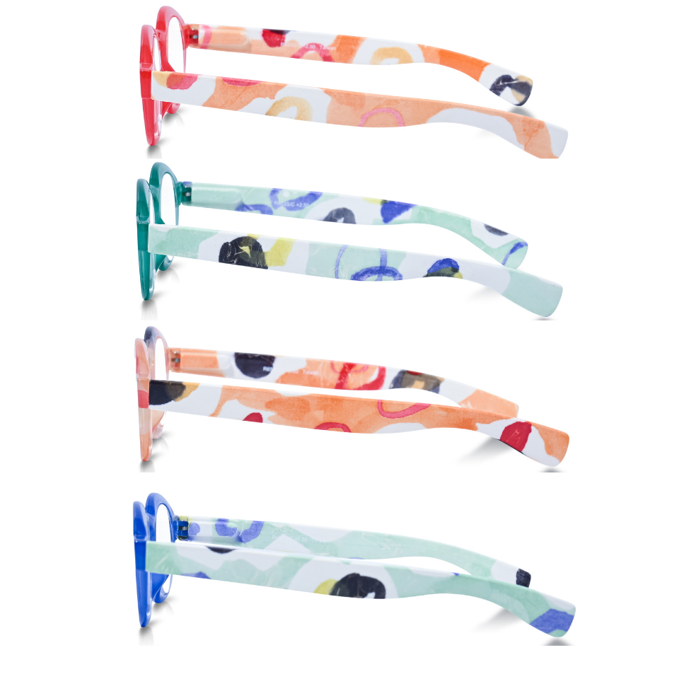 DebSpecs ER Zany side view eyewear