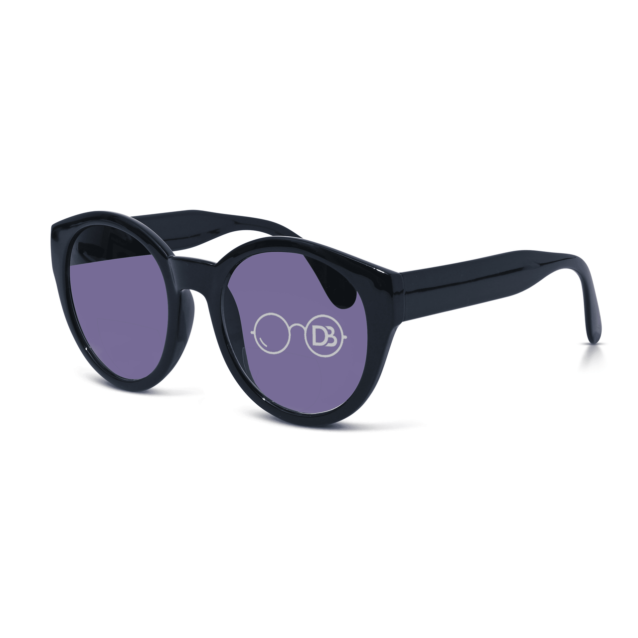DebSpecs Hidden Inner Bifocal Sunglass Readers ef8918bf Black angled view