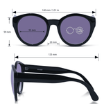 DebSpecs Hidden Inner Bifocal Sunglass Readers ef8918bf Black infographic
