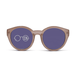 DebSpecs Hidden Inner Bifocal Sunglass Readers ef8918bf Bone front view