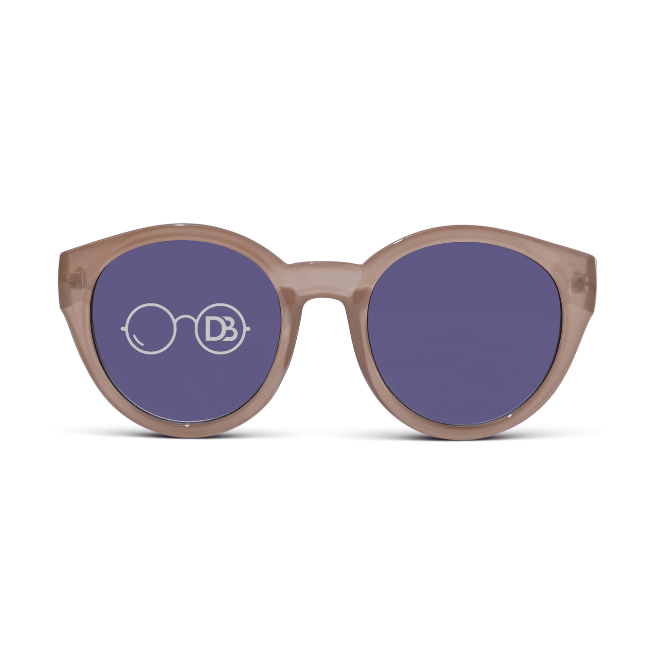 DebSpecs Hidden Inner Bifocal Sunglass Readers ef8918bf Bone front view