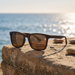 DebSpecs Ike dark expresso sun product shot eyewear