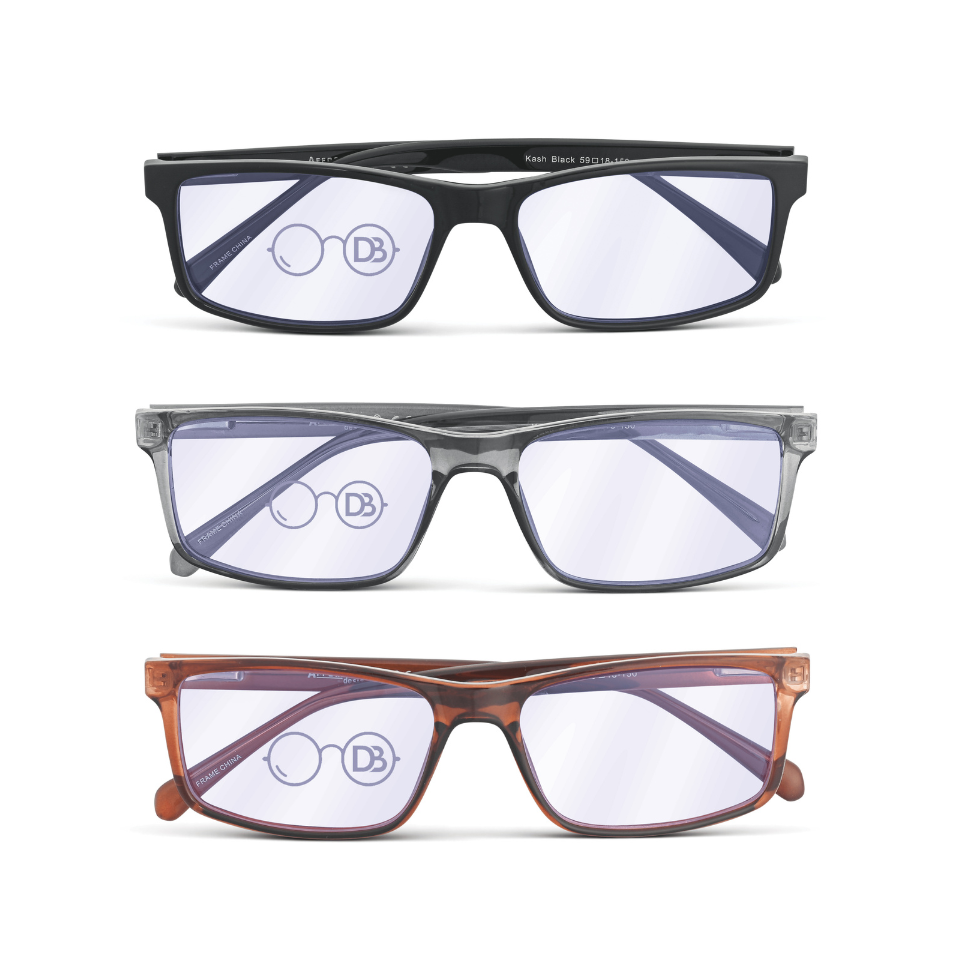 DebSpecs Kash BL face forward eyewear