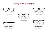 DebSpecs Large-size eyewear fit guide Energy