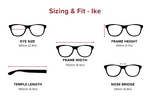 DebSpecs Large-size eyewear fit guide Ike
