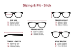 DebSpecs Large-size eyewear fit guide Slick