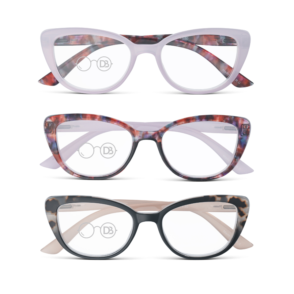 DebSpecs Magnolia front folded view eyewear