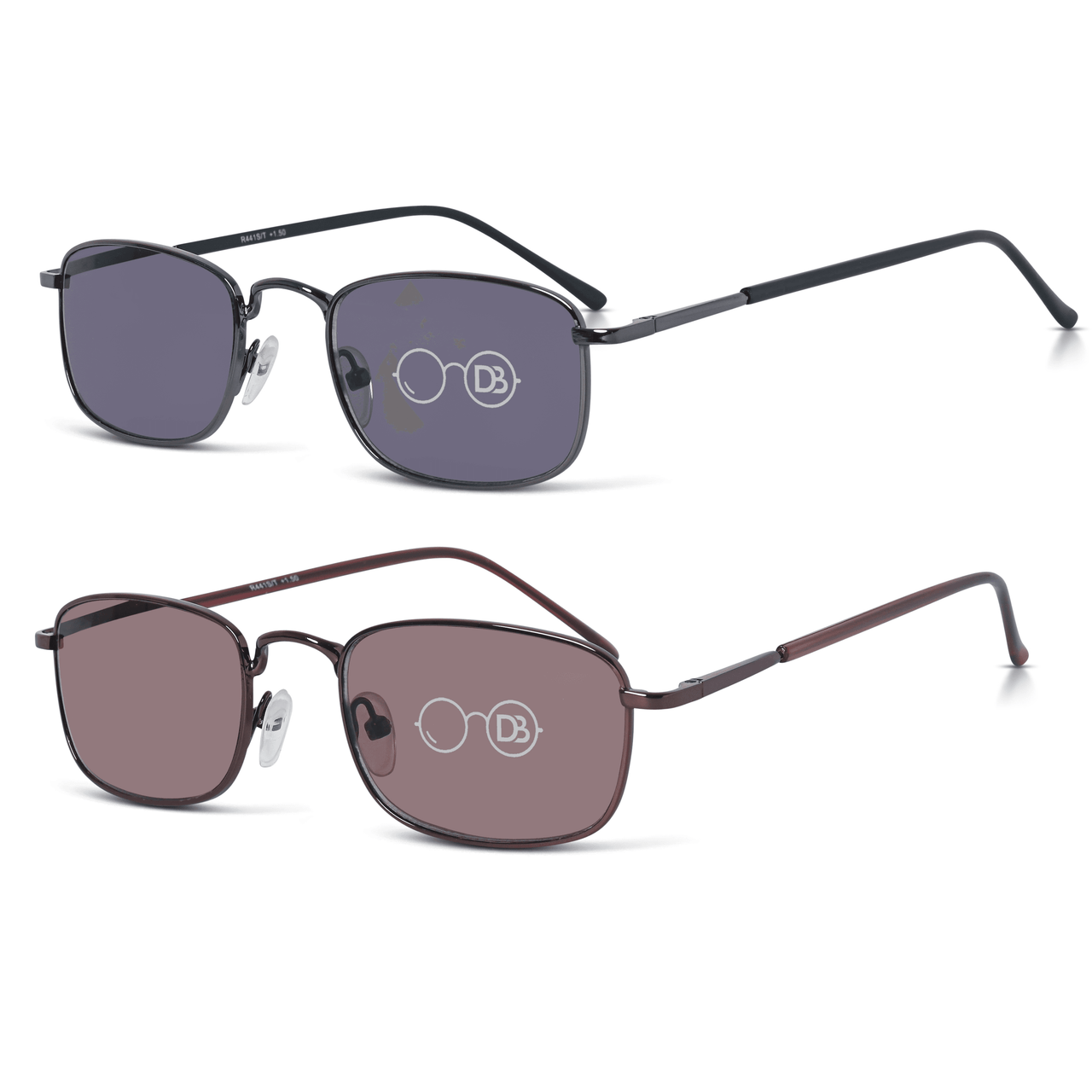 DebSpecs Mens Metal Flex Spring Hinge Sun Reader oc 441st product group eyewear