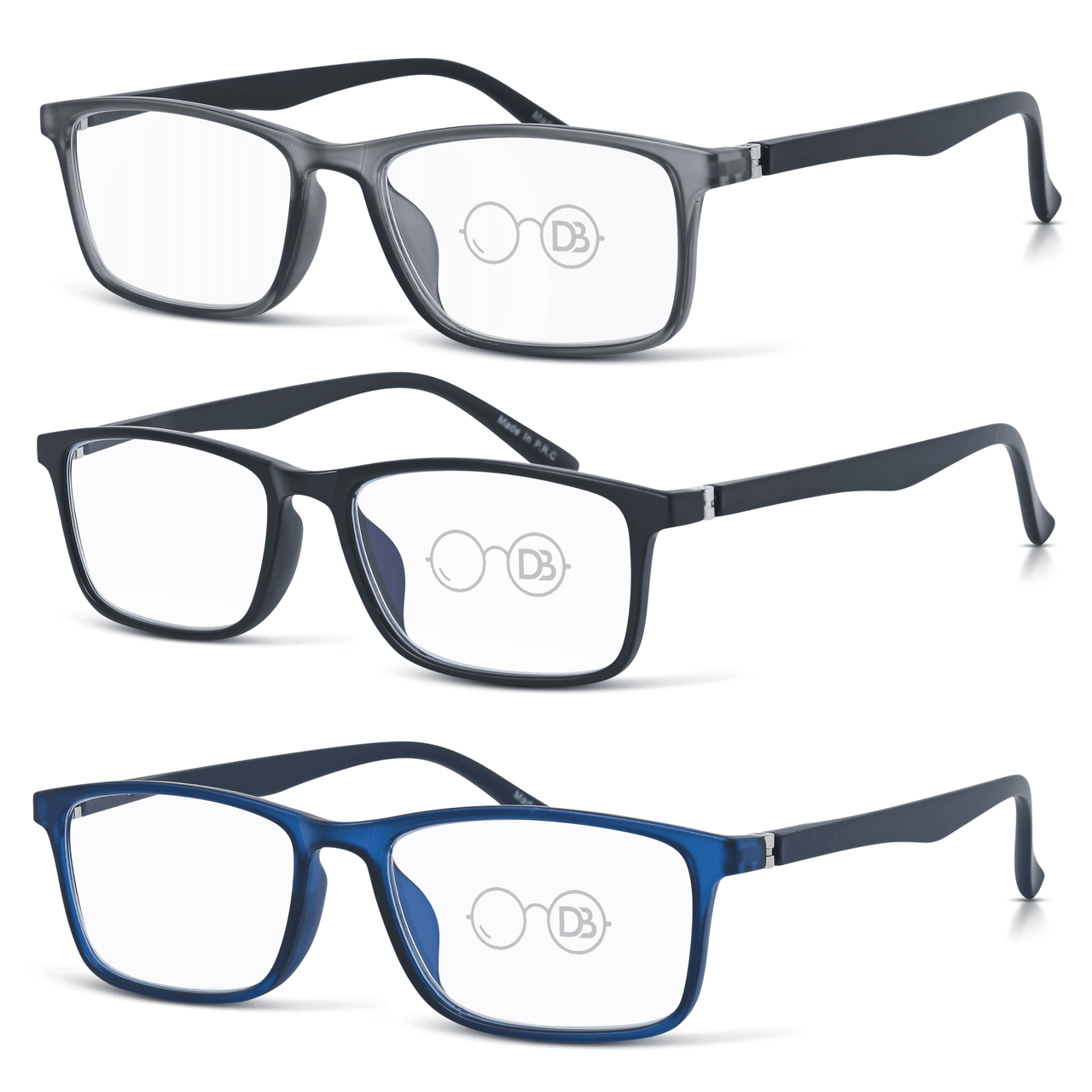 DebSpecs Mens Rectangle Computer Glasses gc r774 product group