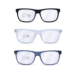 DebSpecs Michael BL face forward 2 eyewear